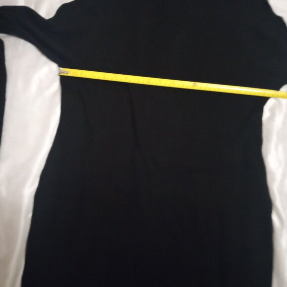 Cato women's black long sleeve maxi pullover dress size18/20w - Picture 7 of 10